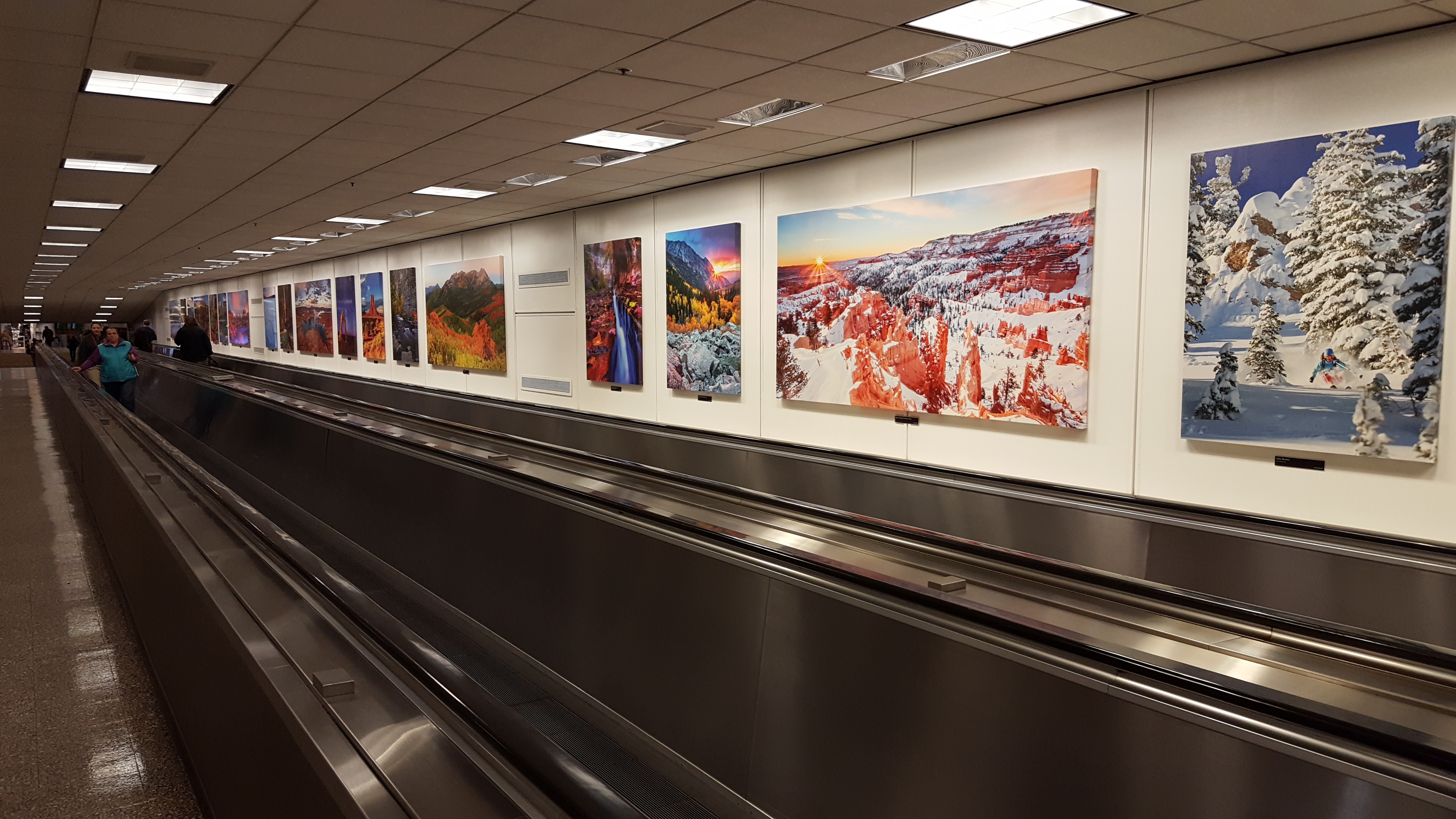 Park City airport photography exhibit