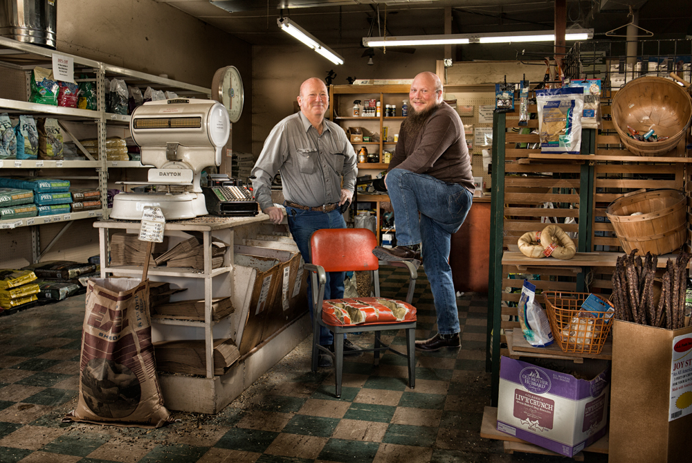 John and Ken Bushong composite portraiture