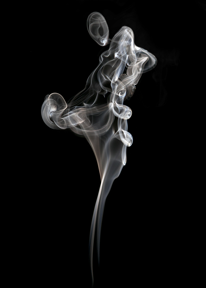 Elena's Abstract Smoke by Austin fine art photographer Johnny Stevens