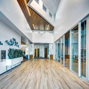 Amplify Esperanza interior lobby architectural photograph